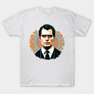 Henry Cavill as Argylle action movie 2024 graphic design T-Shirt